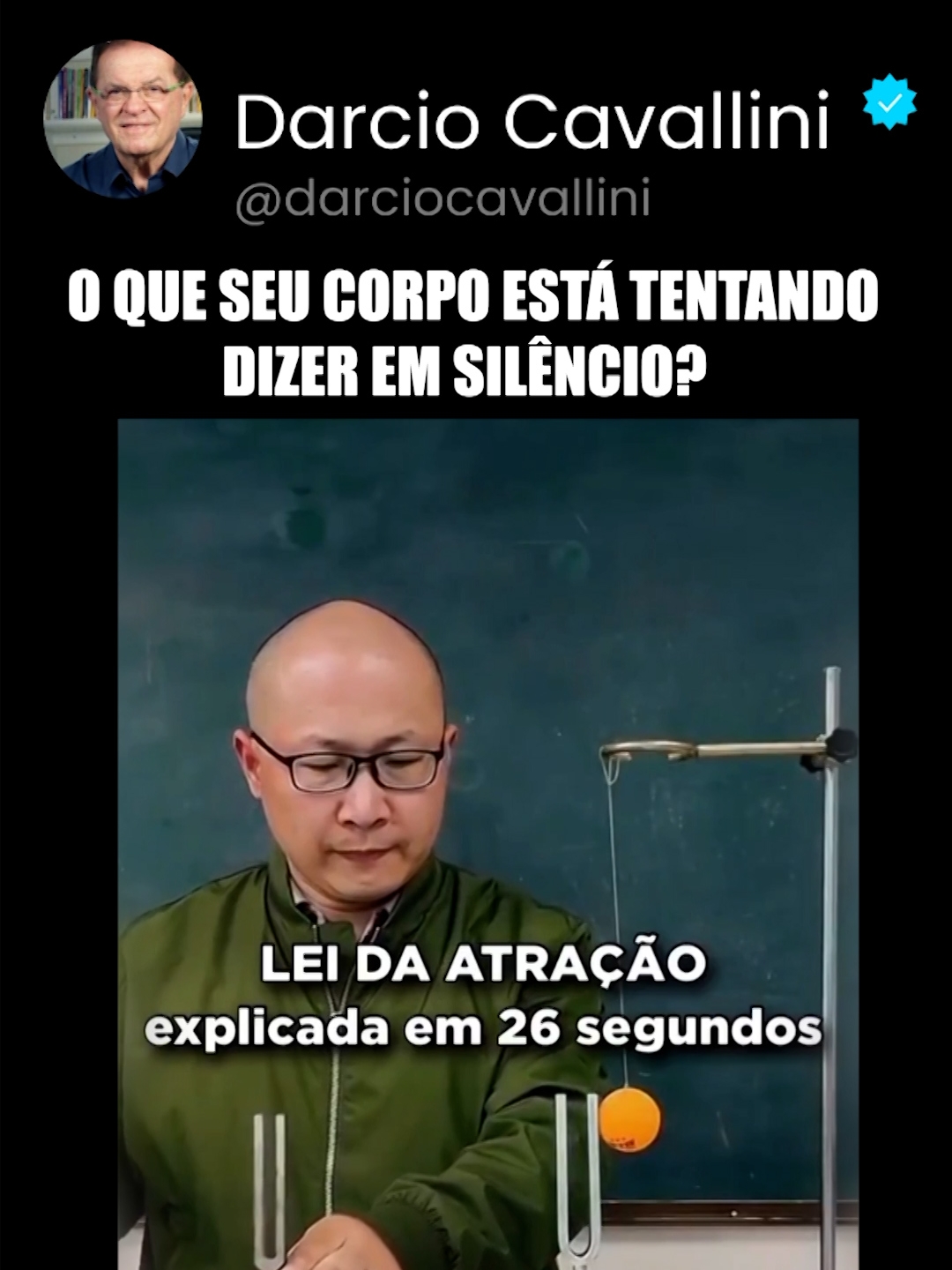 Toda Doença Tem Uma Frequência E O Corpo Corresponde! 🌀 Toda doença tem uma frequência. Bactérias, vírus e patologias vibram — e o corpo responde. Agora imagine acessar esse campo energético e ajudar o corpo a se reequilibrar. Isso é o que a Bio Ressonância faz. E com o Bio Vital + Energia Tackyons, vamos ainda mais fundo na raiz dos desequilíbrios. 💥 Resultados reais em casos de doenças autoimunes, inflamações e condições complexas. Sem invasão. Sem dor. Com ciência e consciência. 🗓 24/04 às 20h — Aula fechada no Zoom! Digite BRQ nos comentários e garanta sua vaga 💬 #BioRessonancia #EnergiaTackyons #CuraVibracional #SaudeIntegrativa #FrequenciaQueCura #AulaFechada