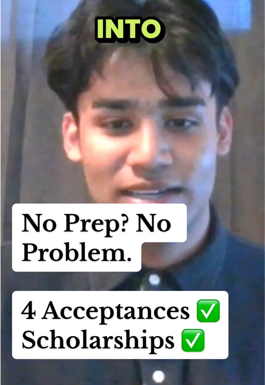 Arsalan didn’t even know what a supplementary app was. Now he’s holding offers from Queen’s, UofT, Western and UofA.  You’ve gotta start somewhere. So just start. 😀