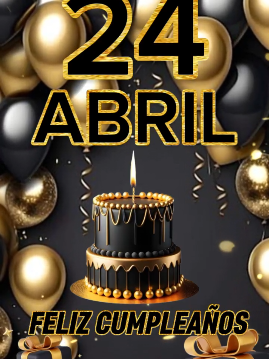 Feliz cumpleaños para dedicar🥳🎁🎂#felizcumpleaños #felizcumpleaños🌹🎂🧁🎁🎉🎊 #paradedicar #24deabril #felizcumple #felicidades #felizcumpleaños #Viral #fyp #CapCut #parati #felizcumpleaños #felizcumpleaños🌹🎂🧁🎁🎉🎊 