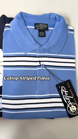 🔥 CALTOP STRIPED POLOS – OG CLASSIC IN EVERY COLOR 🔥 Stay clean, stay classic. The Caltop Striped Polo brings that timeless OG vibe in every shade: Black, Navy, Grey, Brown, and White. ✔️ Heavyweight feel ✔️ Relaxed fit ✔️ Iconic stripe design  Tap the bag 🛍️ to shop now   ##Caltop##StripedPolo##OGStyle##LowriderVibes##StreetwearEssentials##TikTokShop##ShopNow##FYP##ForYou##TrendingNow##WestCoastStyle##StayLaced