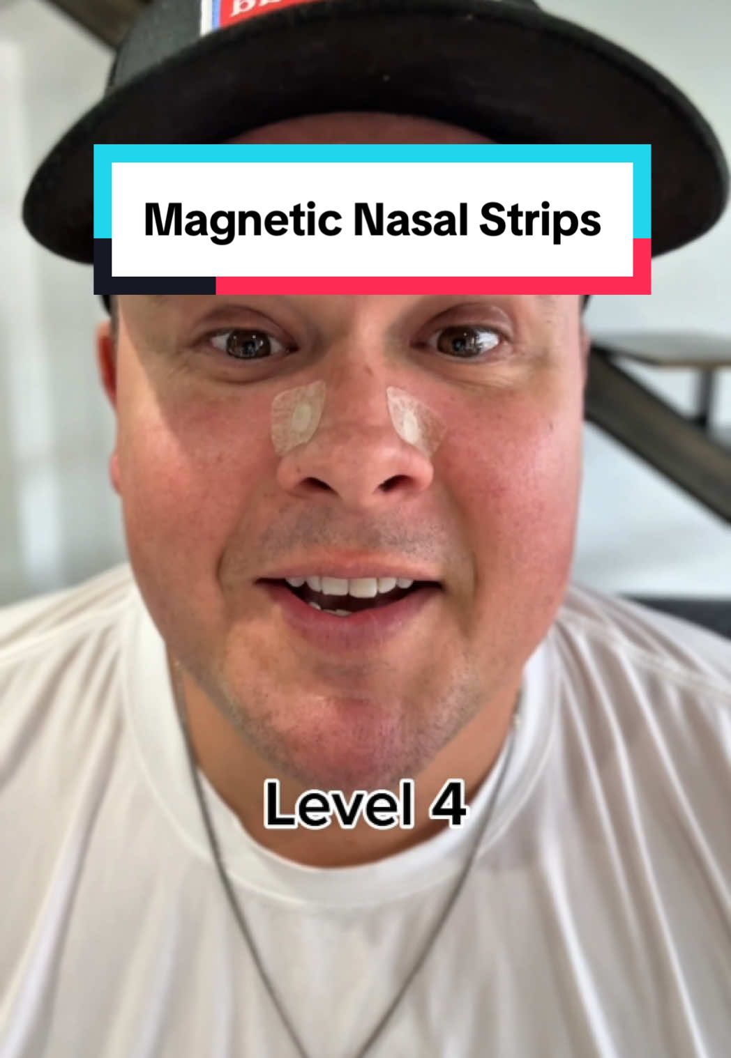 Breathing for the first time never gets old. #nasalbreathing #mouthbreathing #magneticnasalstrip #tiktokshoprestock 