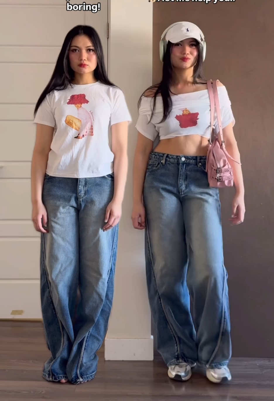 Wearing vs styling ✨ @shaynehydn #style 
