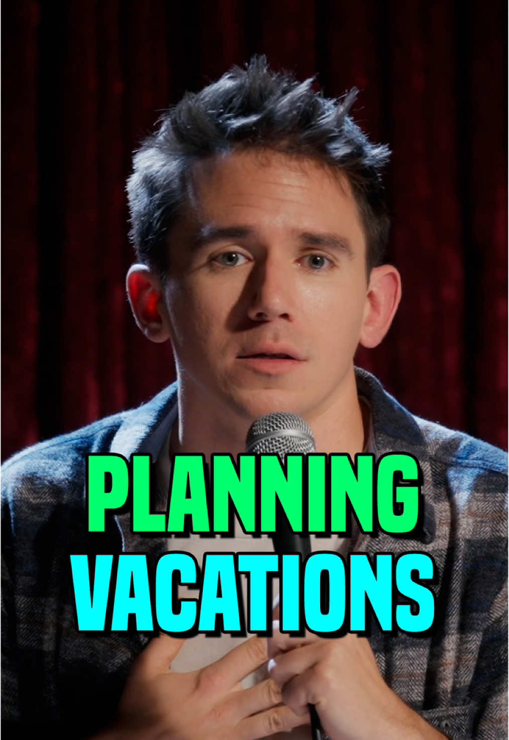 Planning vacations sounds like trouble - check out Steven Rogers' Special 'Half of We', airing NOW on the Nateland YouTube Channel - LINK IN BIO! @Steven Rogers @natelandent 