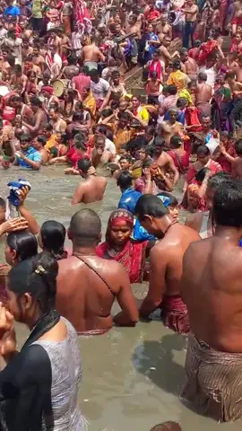 This is the most sacred river in the world!#us#knowledge #india 