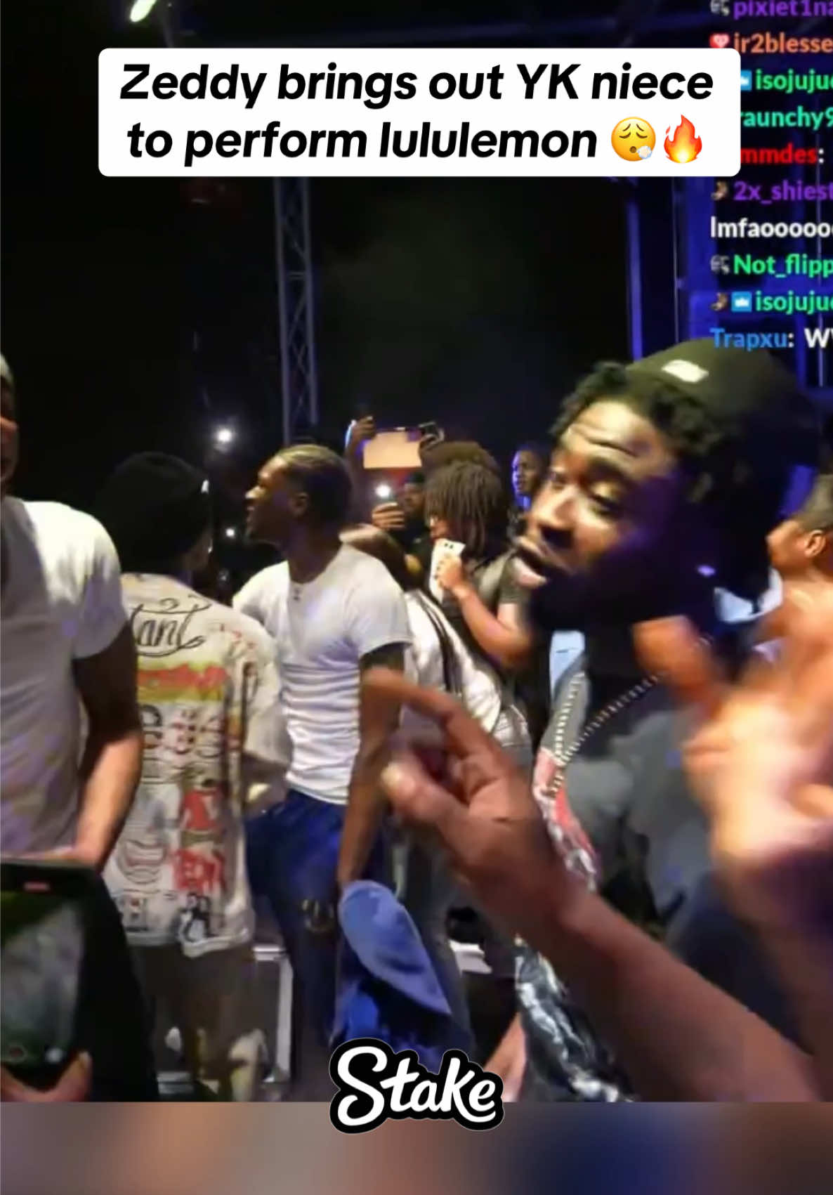 Zeddy brings out YK niece to perform lululemon 😮‍💨🔥 #zeddywill #ykniece #tylil #fypシ゚viral #viral #trending #foryoupage #fyppppppppppppppppppppppp @thetylilshow @Zeddy Will 🤠 @btbdezz @karrahbooo 