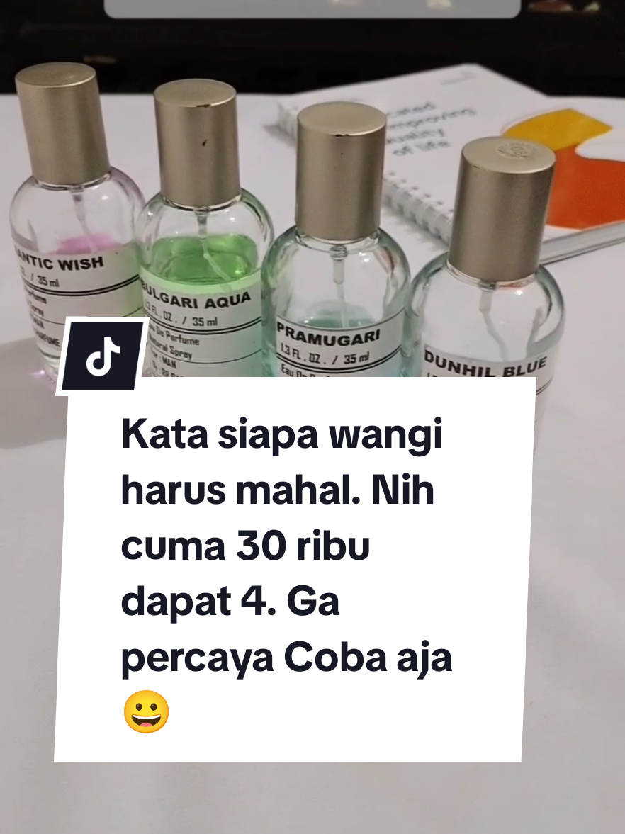 Parfum murah kualitas bagus harga spesial buat kamu tampil percaya diri. #parfume #parfum #parfumviral #parfumereccomended #parfummurah #anaksekolah 