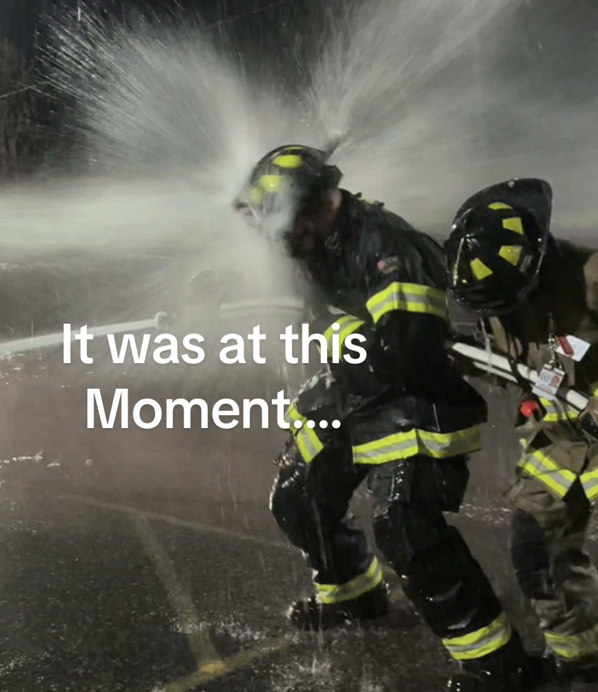 When firefighters have water fights 🤣 #fyp #foryoupage #firefighter #firemen #silly #firedepartment #funng #meme #waterfight  * no one was hurt * 