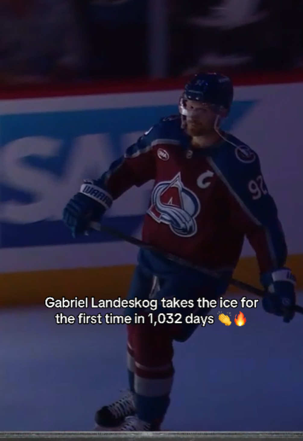 Never give up 😤 (@NHL) #hockey #NHL #nhlplayoffs #avalanch #coloradoavalanche #fyp 