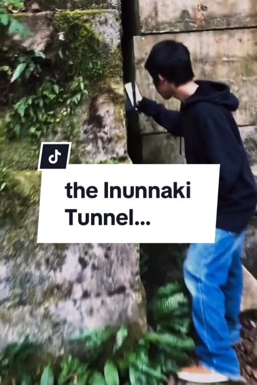 the Inunnaki Tunnel… #horror #creepy #terrifying #scary #inunakitunnel 