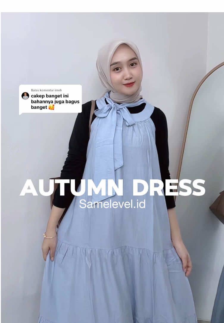 Membalas @imeh emang cantik banget, bisa jadi 3 look🦋💙🫧 #dress #dresspantai #dresswanita #samelevel 