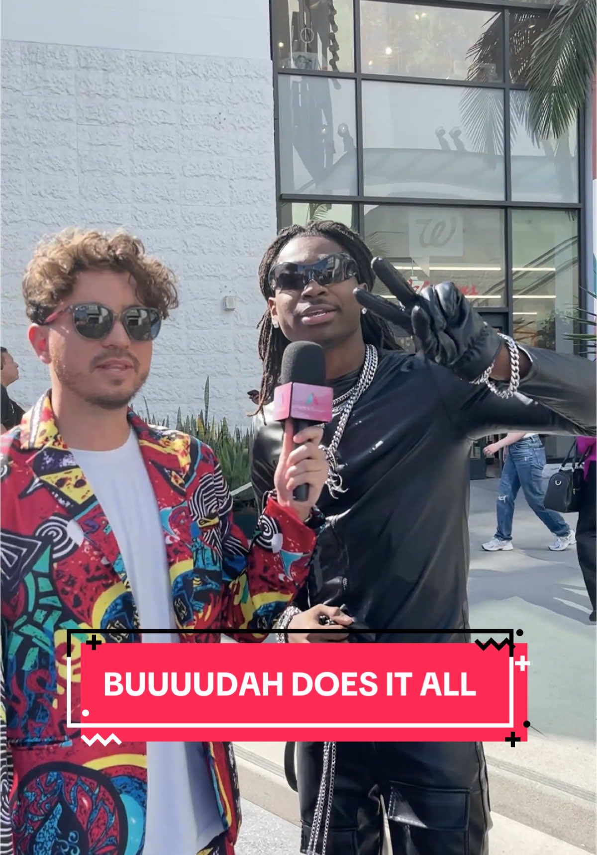 @buuuuuuuudah does it all! ✌️#shorts #interview #singer #talent #talent 