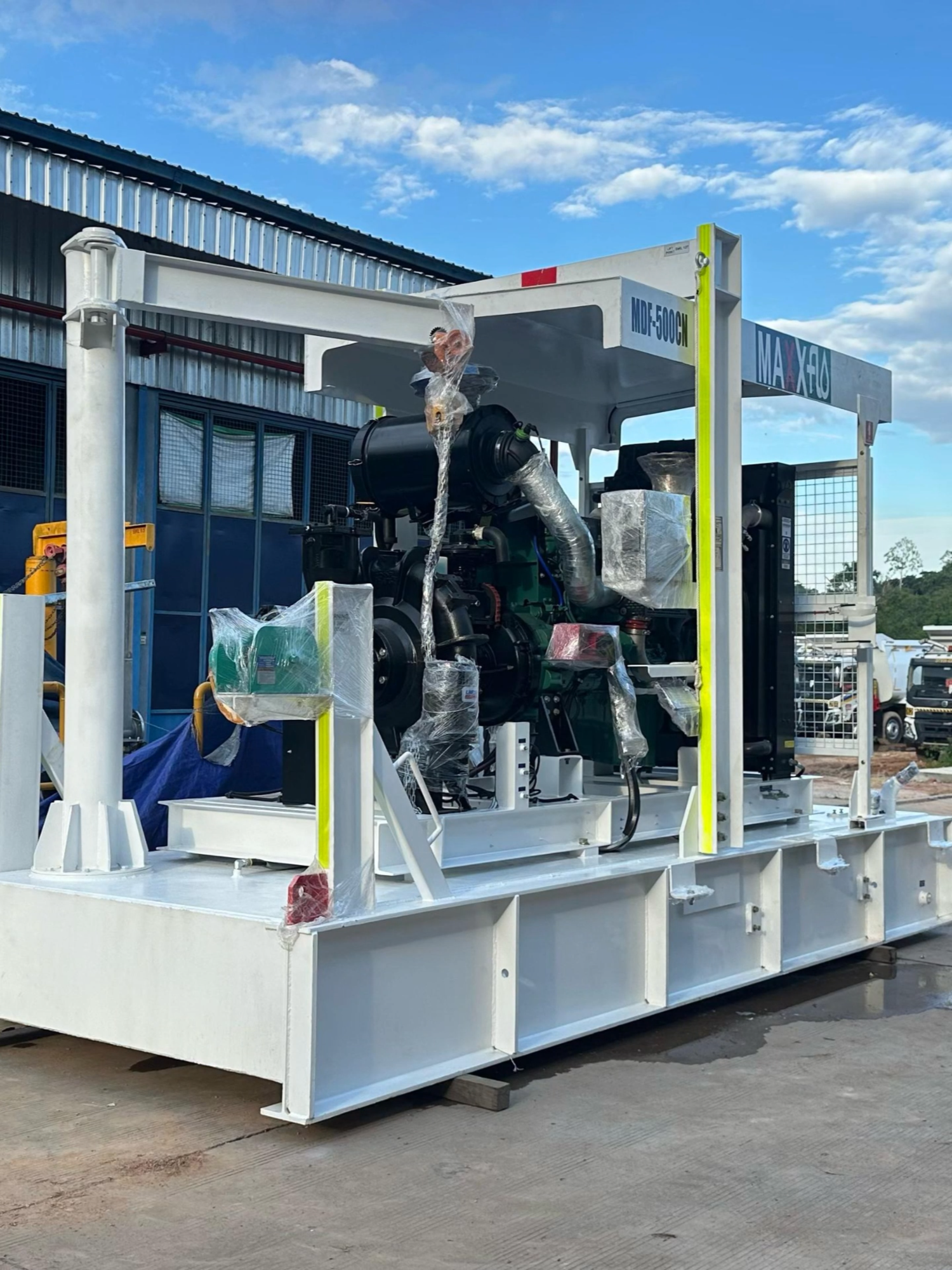 Delivery perdana ke PT Hasnur Riung Sinergi site Rantau di pertengahan April 2025 kini siap dioperasikan. MAXXFLO adalah pilihan cerdas untuk industri modern yang membutuhkan performa pompa tanpa kompromi. #volvopenta #volvopentaengine #pumpset #dewateringpumpset #maxxflo #ekadharmajayasakti #volvopentaonland