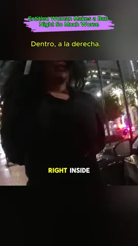 Entitled Woman Makes a Bad Night So Much Worse Part 5#Cops #police #policeofficer