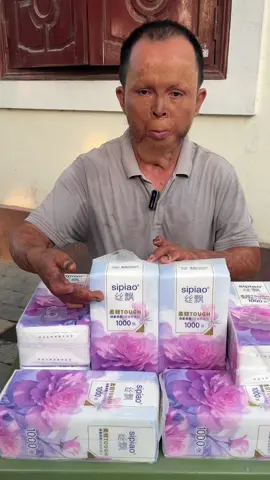 Combo 10 bịch giấy ăn Sipiao ạ. Em Khang cảm ơn anh chị các bác nhiều #giayansipiao #xuhuong  