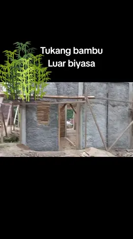 35 juta jadi itu terima kunci dan kasur dan bonus sayur🤣rumah rangka bambu. #bambu#beton #rumah #solusi #rakyat #rumahminimalis #bangunan