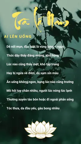Trà lá nam ai lên dùng #osenquan #tralanam 