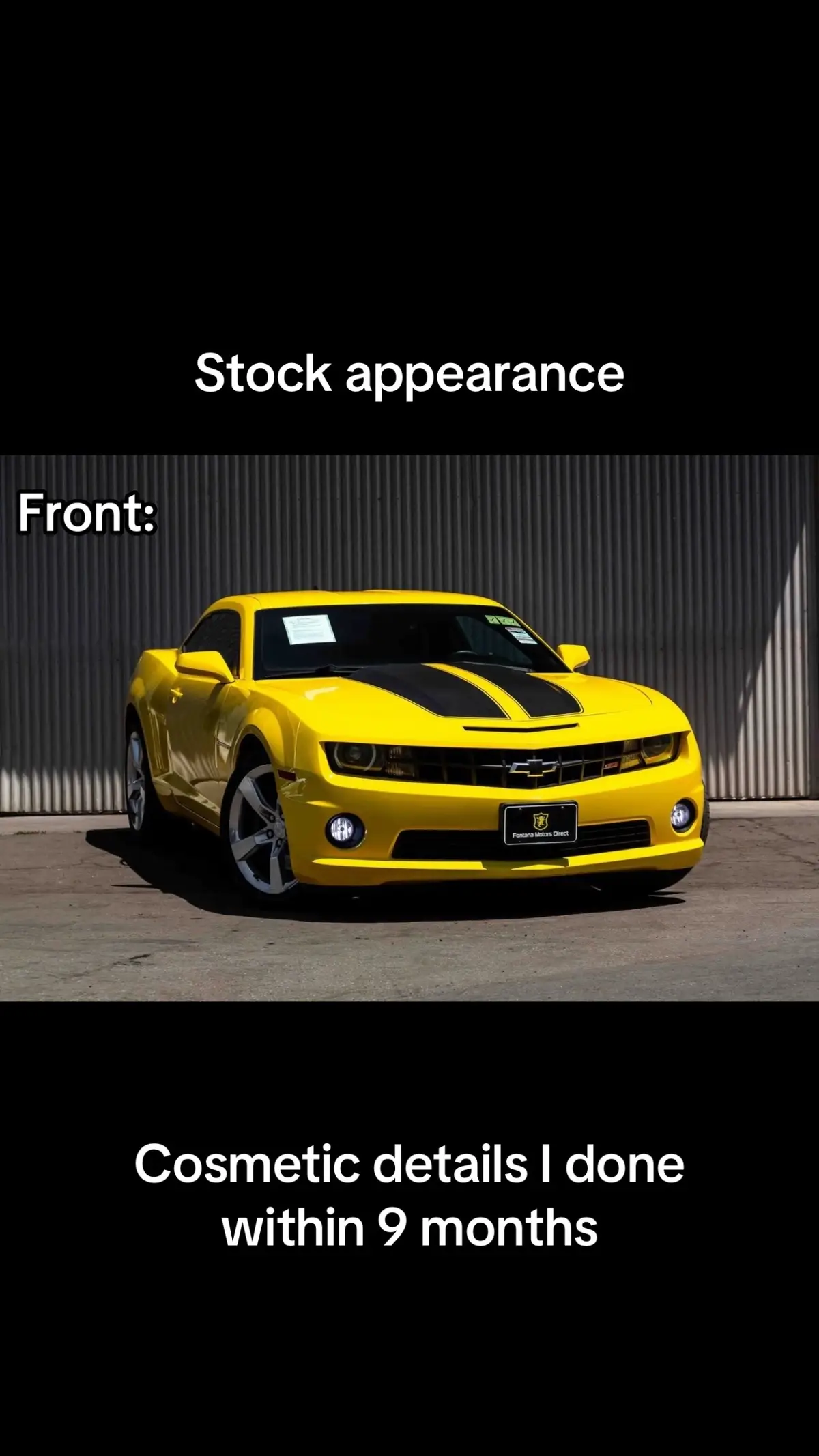 Can anybody find the Sonny Angel? 🤔  #carmods #stock #projectcar #ambientlight #GlowUp #touchup #carsoftiktok #cheverolet #5thgencamaro #nicecar 