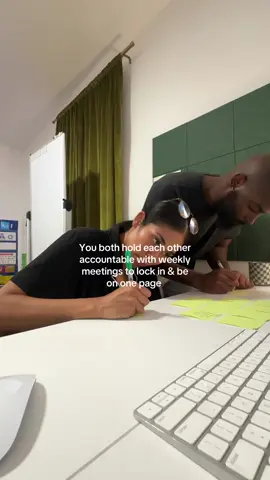 The favorite part of my week. 🥹👏🏽  #married #weeklymeetings #organizedhome #organizedlife #couples 