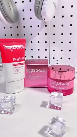 Something new is coming to youuu🩷💖Introducing Double Bright Day Cream from @Glad2Glow.my🩷Available in tube and jar version💖 #g2gdoublebrightdaycream  #doublebrightdaycream  #daycream  #toneupcream  #brighteningcream  #glad2glow  #glad2glowmy 