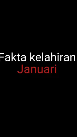 mana nih yang lahir di bulan Januari #fyp 