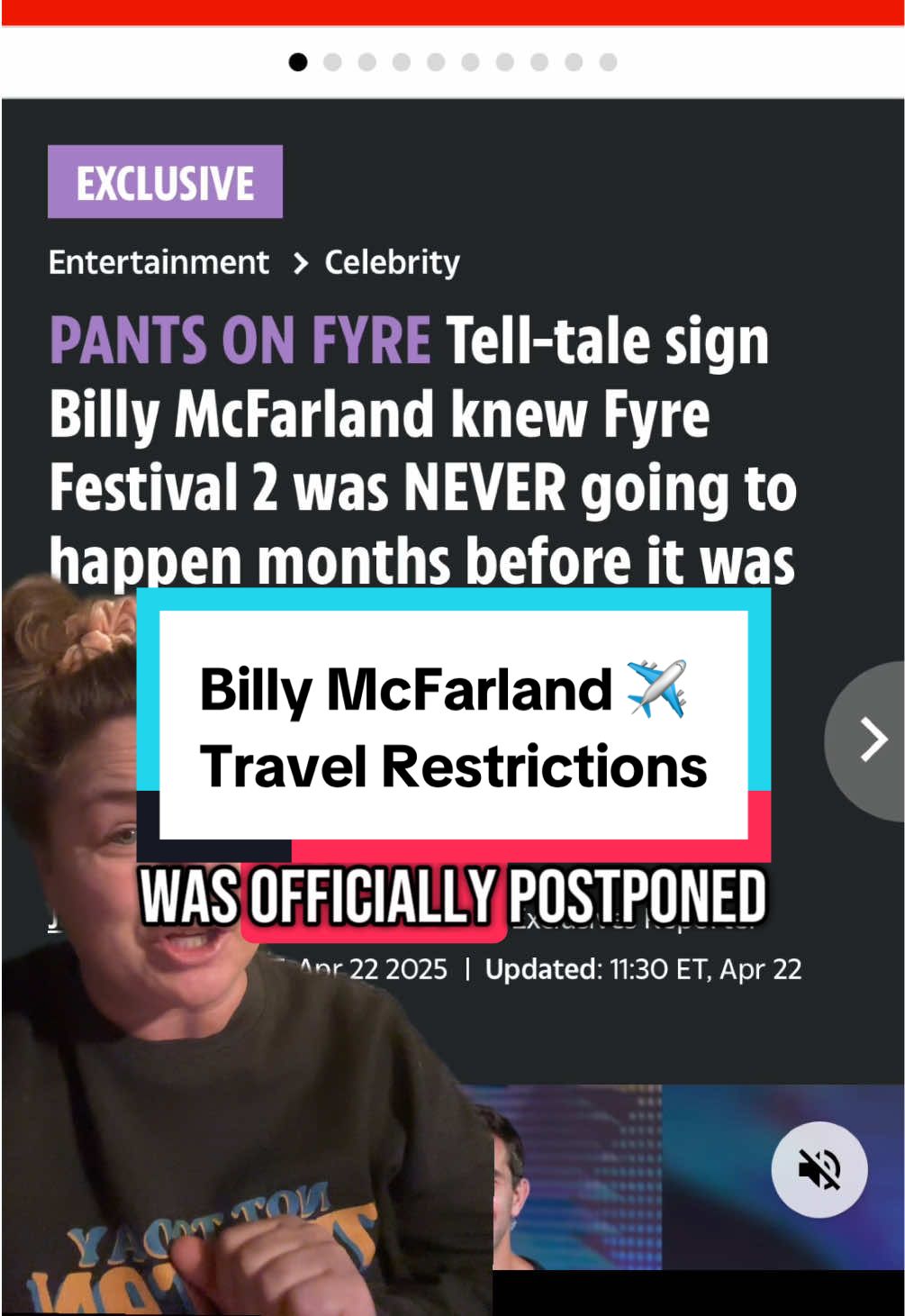 Billy McFarland probation theories… and go! 🤣 #billymcfarland #fyre2 #scam #fraud 