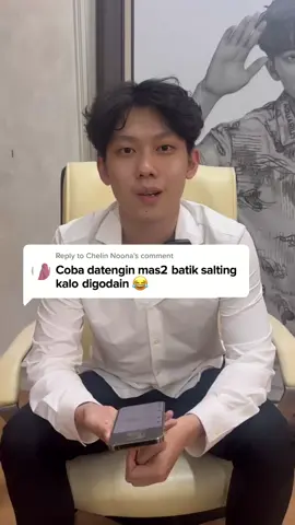 Mas batik ganteng viral