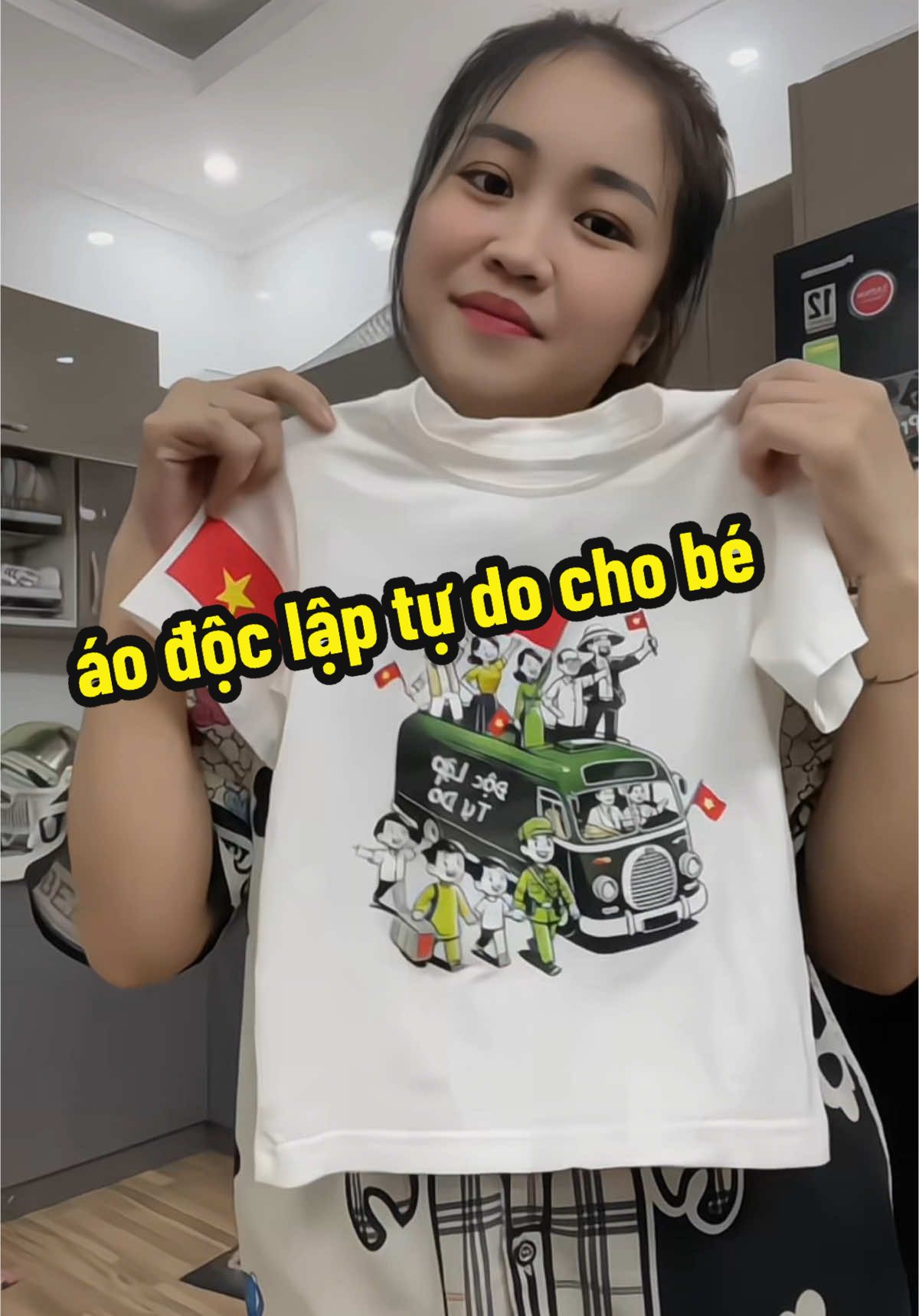 áo cho con vừa đẹp vừa ý nghĩa nè mấy bà ơi #aovietnam #aodoclaptudo #aovietnam🇻🇳 #mebimsua #xuhuong 