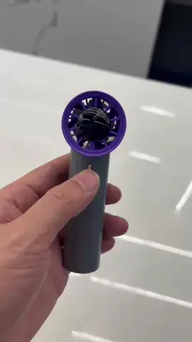 f368 New Handheld Small Fan 100-Gears Wind Power Intelligent Digital Display 2000mAh Capacity Outdoor Portable Large Wind Fan