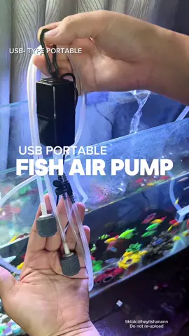 Emergency USB FISH AIR PUMP ‼️ affordable only! Disclaimer: price may vary after promotion ends #airpump #oxygenpump #fishtok #fish 