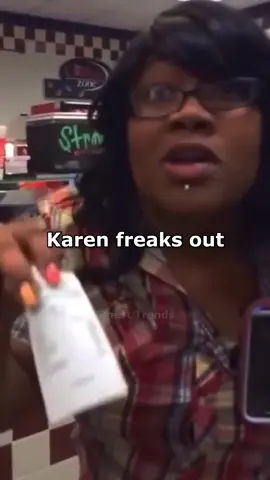 Karen freaks out because she got caught stealing a cookie