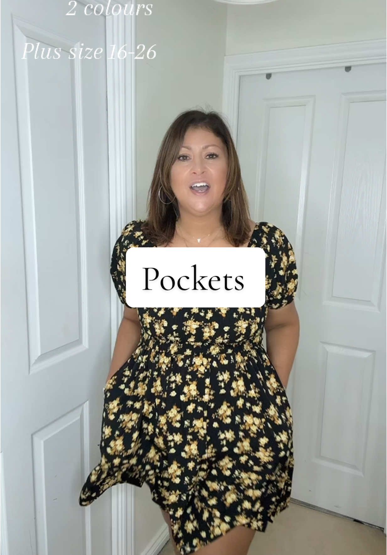 Now with pockets!!!   This is one of my favourite summer dresses and it now has pockets!! At the moment it is just in the two colours ( bit I know they will bring out more ) and plus size 16-26 #tiktokmademebuyit #dresses #Summer #spring #outfitinspo 