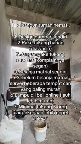 Ini tips pengalamanku ketika bangun rumah semoga bermanfaat #tipsbangunrumahmurah #bangunrumahdarinol #fypage #rumahmungil 