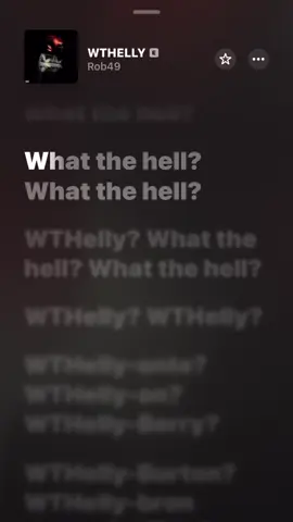 Wth?😂😂 #xyzabc #wth #wthelly #fypviralシ #songlyrics #applemusic #rapmusic #emotionallyrics 