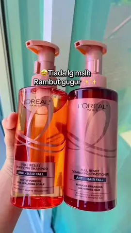 Best gilerr tau duo set ni..Menjadiiii..yg penting rmbut lembut & wanggiii gilerr😍😍🔥🥰#lorealmalaysia#antihairfallshampoo#detanglingconditioner#rambutlembutdanwangi#bebaskusut#wangiiiamat#rugixcuba#fyppppppppppppppppppppppp 