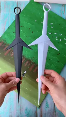Teach you how to fold a kunai that children love with A4 paper. You can do it at a glance. Come and try it!#Origami #Parent-child craft #manual #Handmade Origami Learn how to fold a Kuna using A4 paper, a craft that everyone can try 