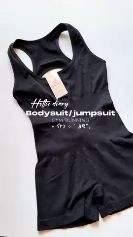 Got this bodysuit/jumpsuit perfect to wear for gym and running from hottie diary🎗️🌺 #women #girls #bodysuit #jumpsuit #runningoufits #gym #Running #swimwear #hottiediary #fyp 