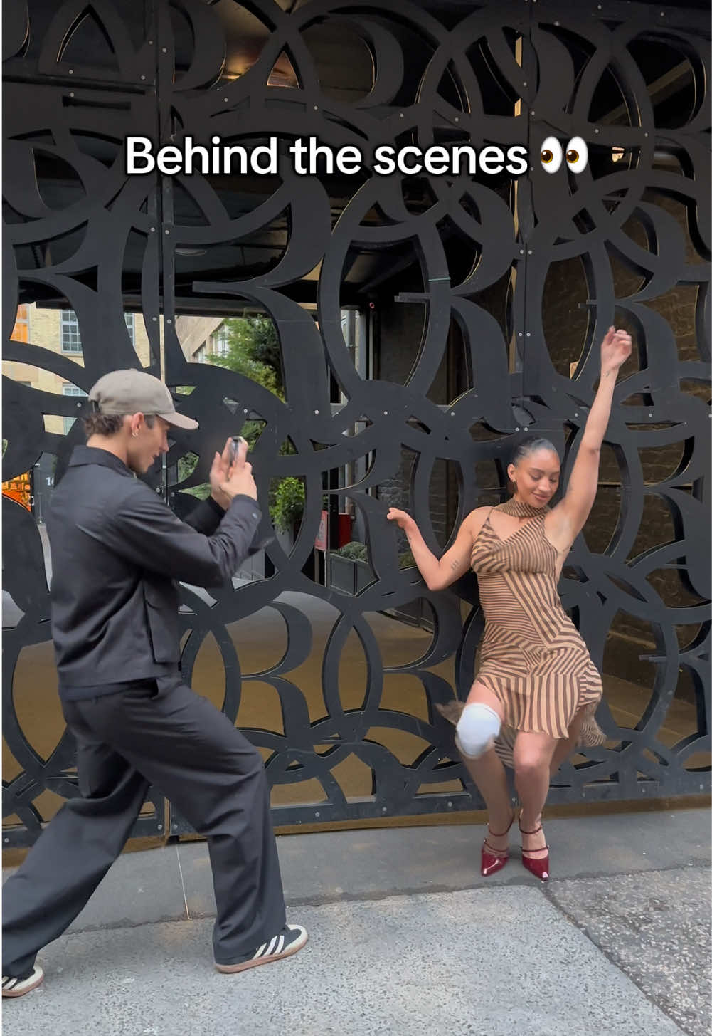 Doing this in public is not for the weak  #fyp #behindthescenes 