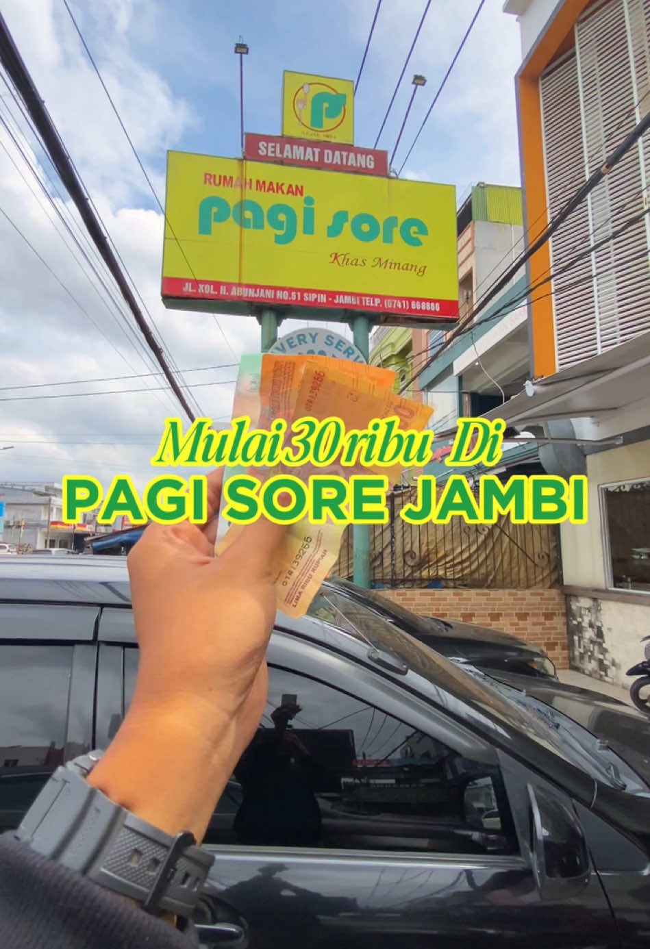 Udah mau tanggal tua tapi tetap pengin makan enak? Nah pas bana! Mulai dari 30k aja Uda Uni udah bisa rasain kelezatan otentik cita rasa minang yang melengenda cukp 30 ribuan aja! #PagiSoreJambi #MenuRekomendasi #KulinerJambi #MasakanRumahan #FavoritPagiSore