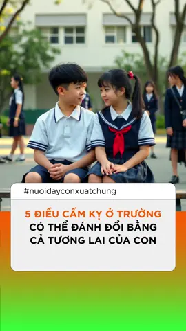 5 Điều Cấm Kỵ Ở Trường Có Thể Đánh Đổi Bằng Cả Tương Lai Của Con #nuoidayconxuatchung #nuoiconthongminh #nuoiconkhoahoc #donghanhcungcon #daycon 