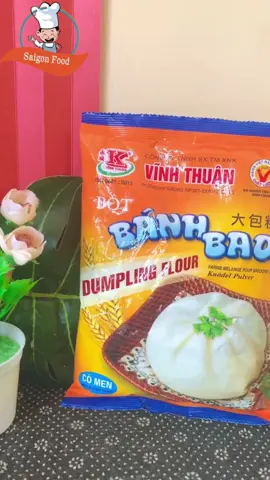 Bột bánh bao Vĩnh Thuận có men #bot #botbanhbao #banhbao #vinhthuan #anvat #ancungtiktok