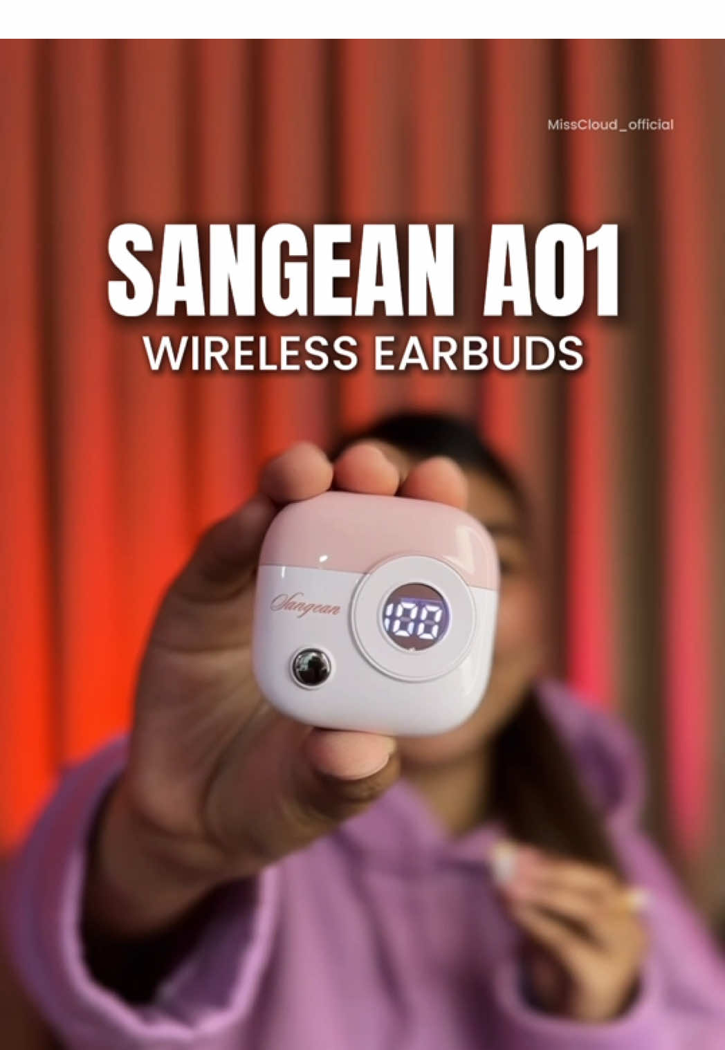 Sangean A01 Wireless Earbuds 🎶 Super cutesy and Travel Friendly! @SANGEAN ❤️#misscloudofficial #earphones #A01 #SangeanPH #wireless #Bluetooth #mobileaccessories #portableaudio #sounds #Lifestyle #musiclover 