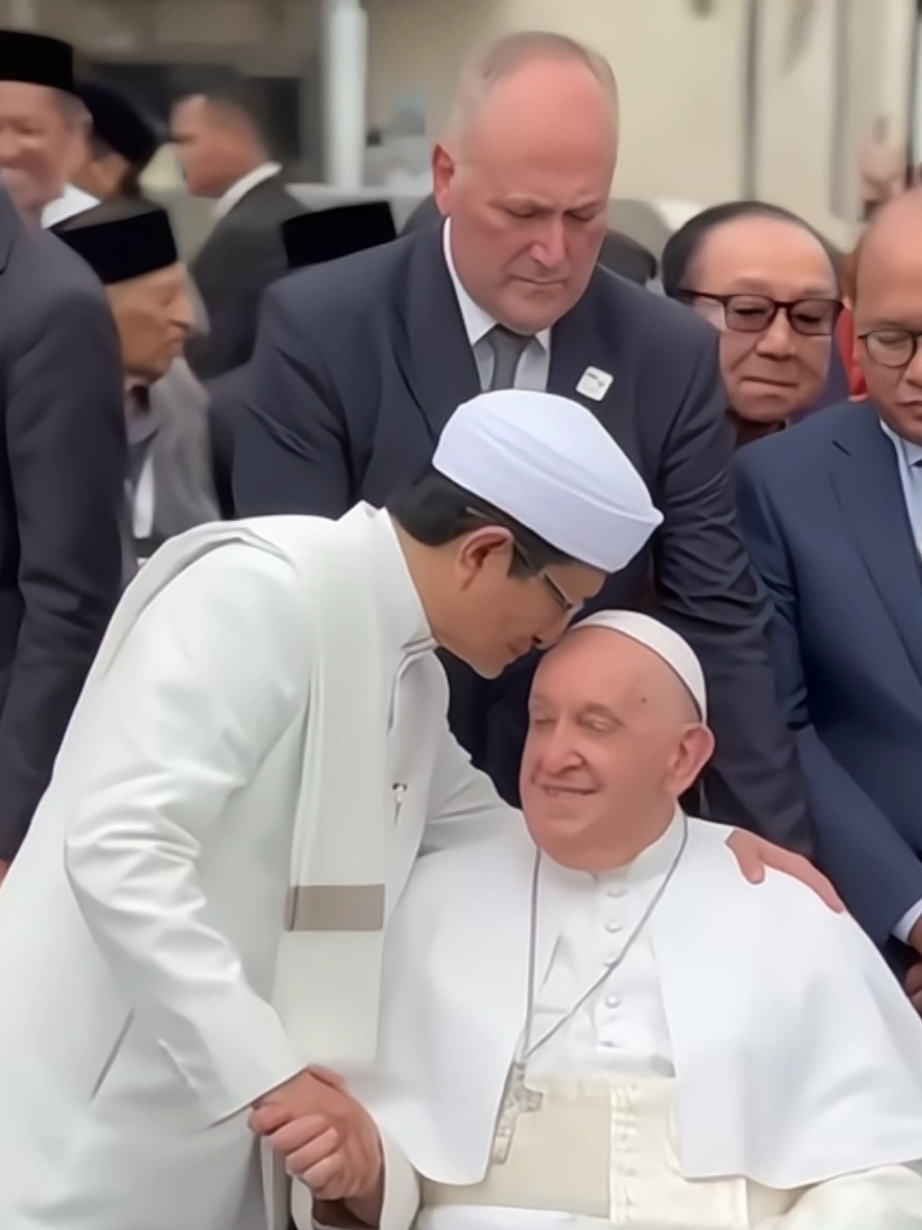 Membalas @bachruul  PERFE☪️✝️I☸️NS..!!! Selamat Jalan Pope 🕊️🥀, semua jasa dan usahamu sebagai simbol toleransi dan perdamaian di dunia selamanya akan dikenang sepanjang masa, Rest In Love 👑🕊️🥀 #popefrancis #buddhism #muslim #katolik #yesus #muhammad #gauthama #xybca #fypage #bobartwork27 