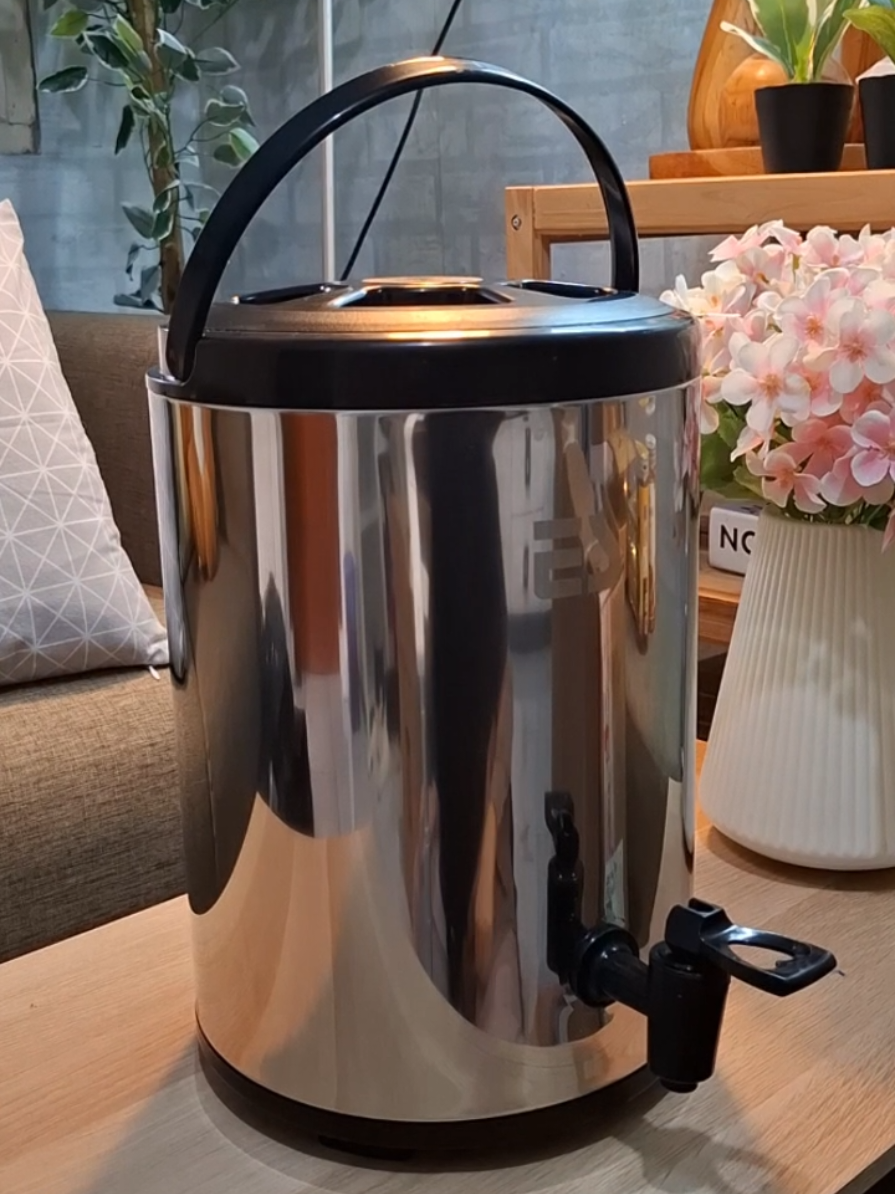 Dispenser termos air stainless es bisa untuk panas dan dingin ukuran 8liter #termosjumbo #dispensertermos #dispenserstainless  #dispensertermosair 