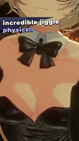 incredible jiggle physics!! #fyp #vtuber #twitch #gaming #justchatting #funny #meme #cute #3dmodel #saruei