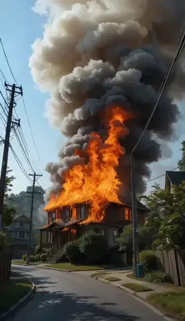 House fire #housefire #homedestroyed #firedamage #emergencyresponse #firesafety #houseburning #firedept #homesafety #residentialfire #fireprevention #homefiresafety #disasterresponse