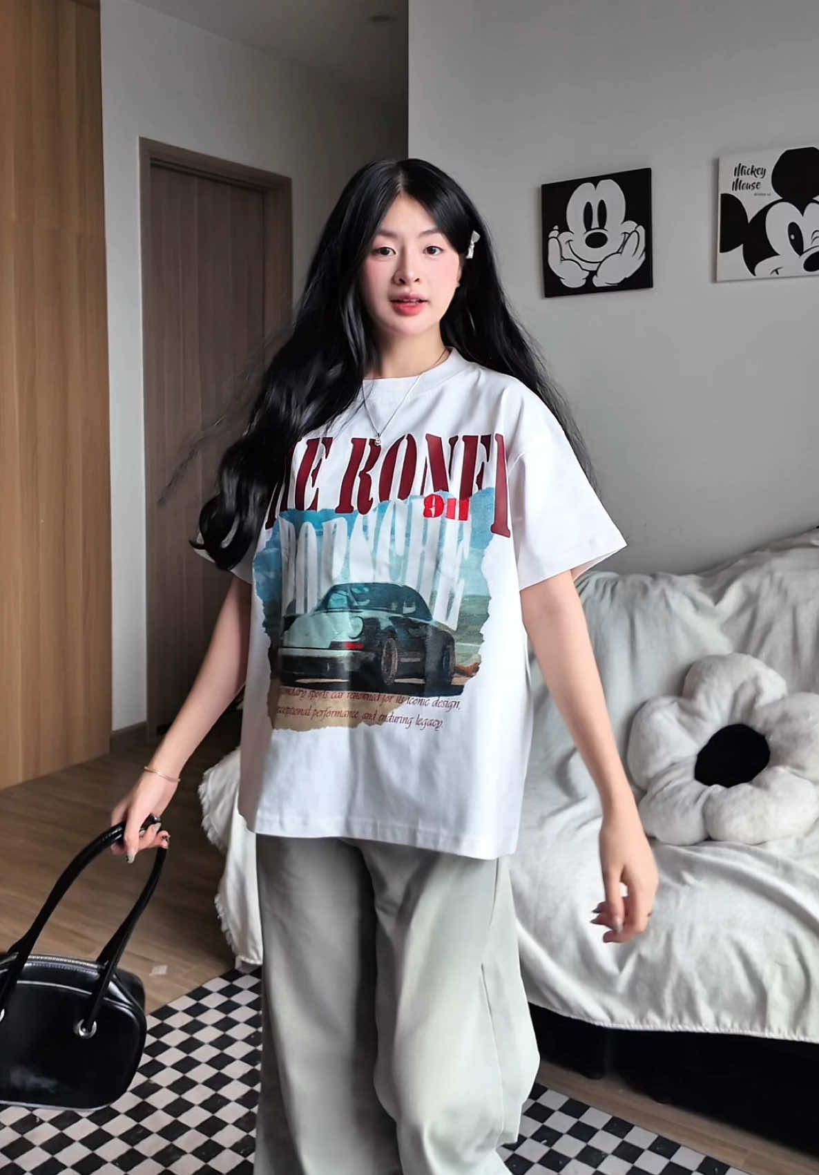 Trời ơi áo hình ngầu zị #embetocvang #xuhuong #aophong 
