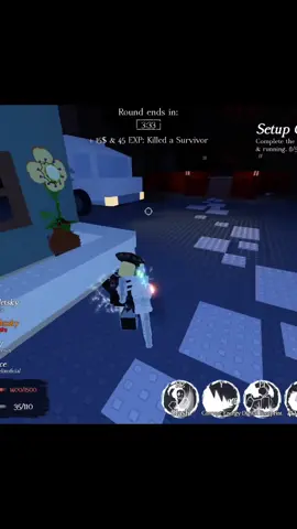 he also failed a shot... | #roblox #forsaken 