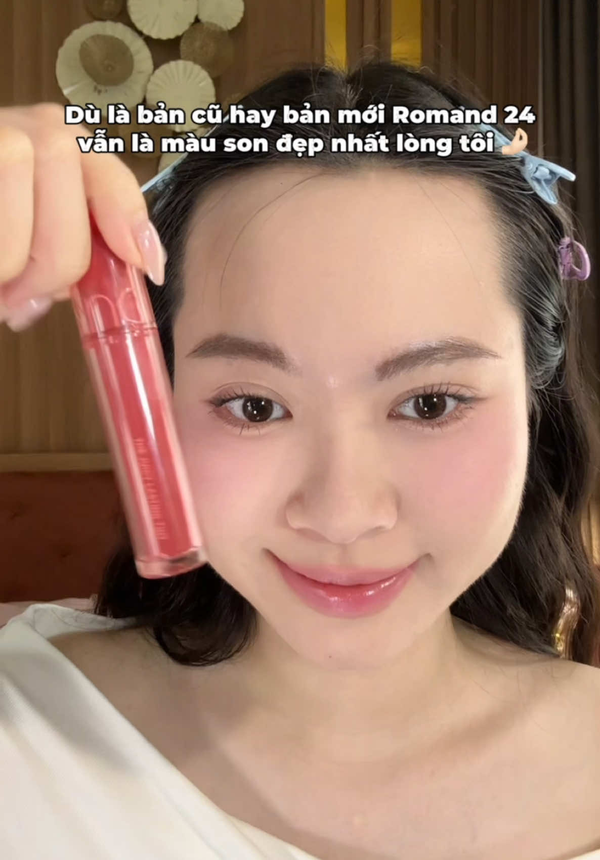 Mãi đẹp ✨😤 #BeautyTok #romand #24 #peelingangdoo #goclamdep #swatchson 