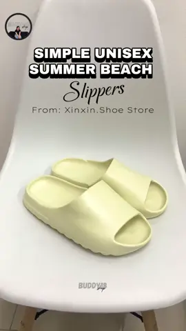 UNISEX SUMMER BEACH SLIPPERS FOR INDOOR AND OUTDOOR #fyp #buddy #foryou #slippers #affiliatetiktok 