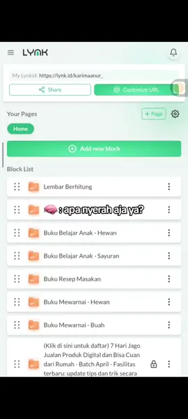 #lynkid #produkdigital #foryoupage 